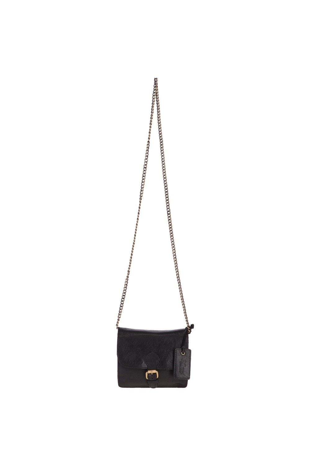 Ashwood Leather Vintage Mini Leather Cross Body Shoulder Bag With Chain Strap