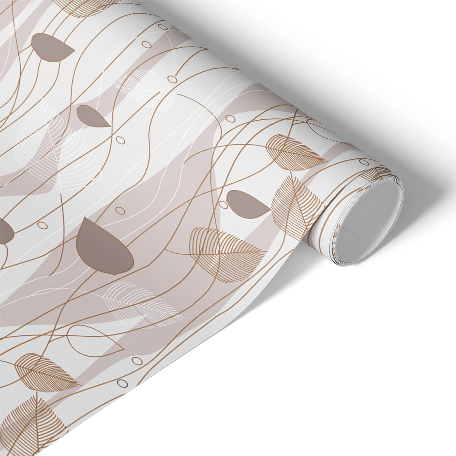 Okleina na meble Faliste linie 50x100 Folia samoprzylepna Laminat