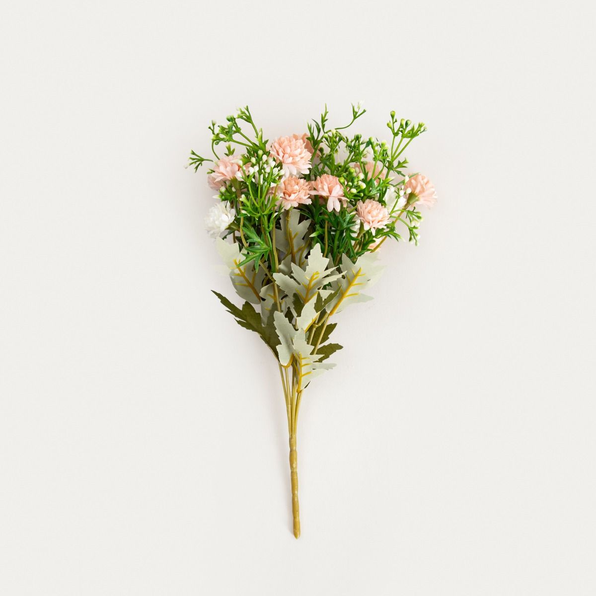 Gałązka sztuczna VERBEN z kwiatkami różowa 35 cm