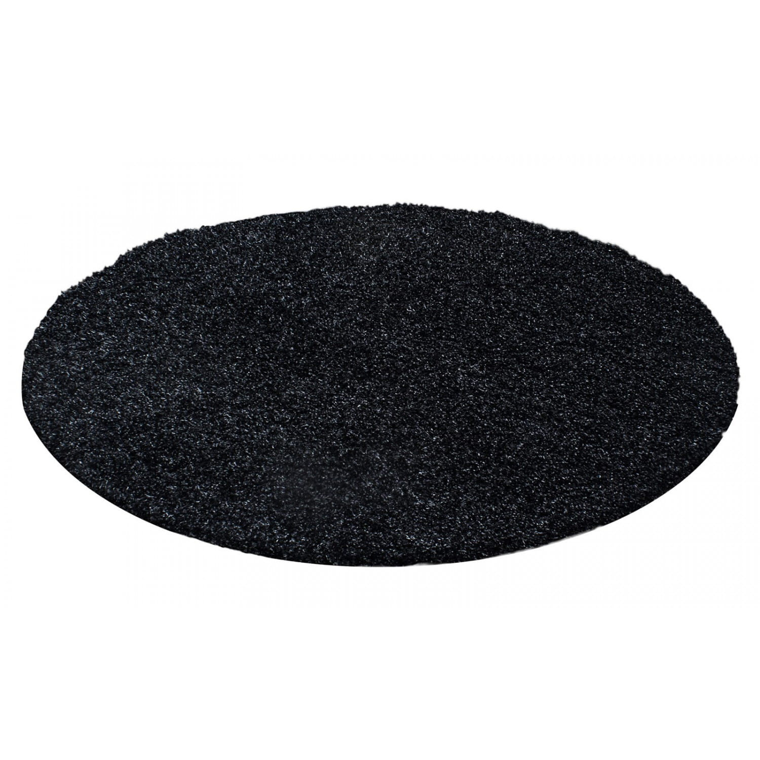 Dywan shaggy Antracyt 160 cm x 160 cm koło