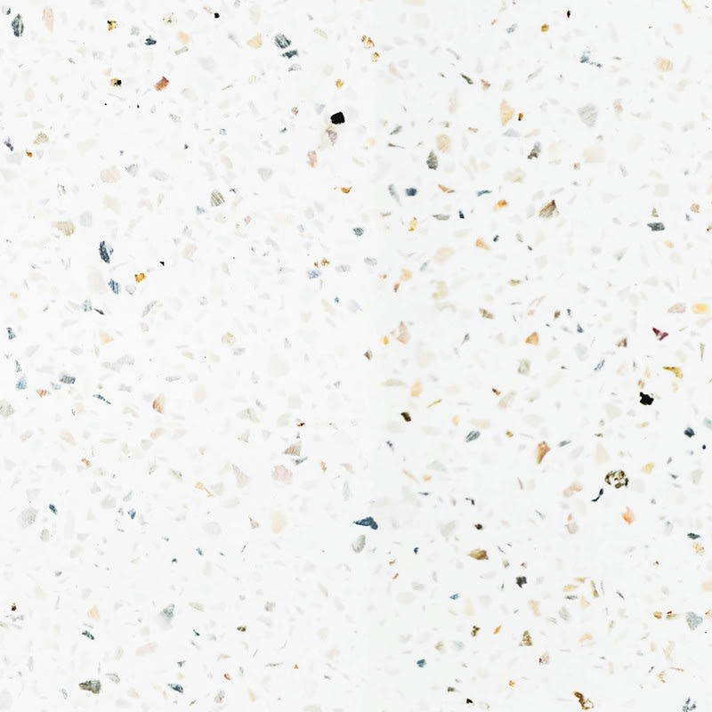 BIANCO TERRAZZO - Bandeau PVC lot de 2 : L 70cmxH 30cm Multicolore Pierre