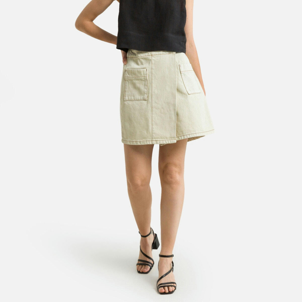 Jupe taille haute