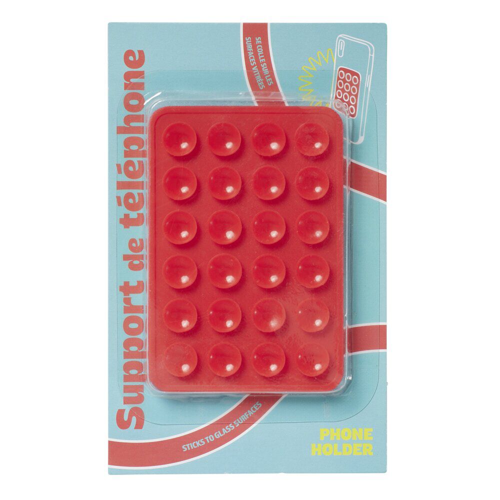 Ventouse téléphone silicone pour surface vitrée (6 modèles)