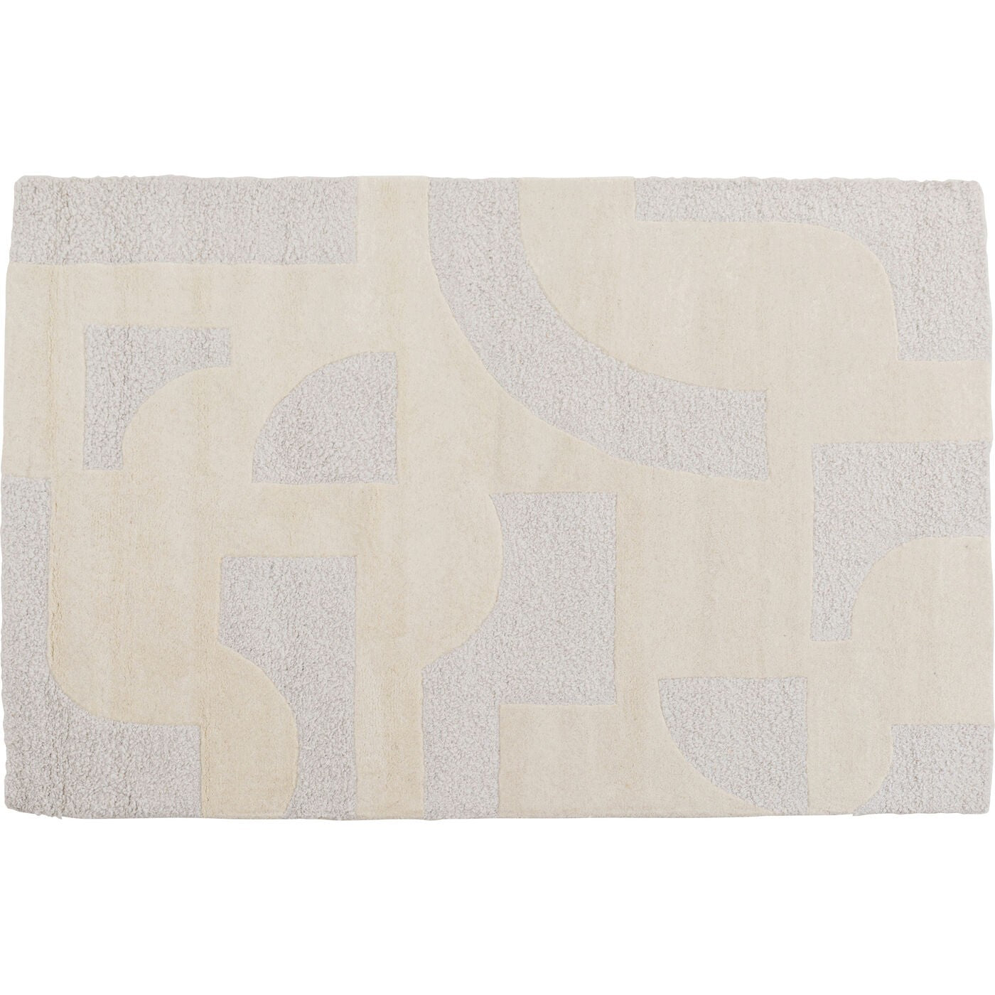 Kare Design Vloerkleed Flow 240x170cm wit