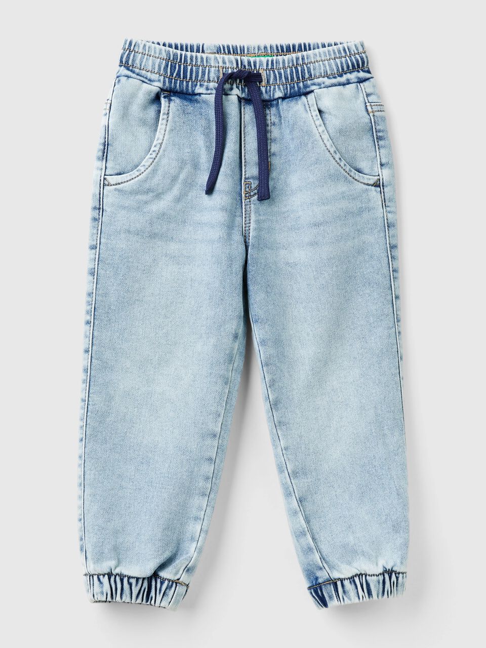 Denim joggers