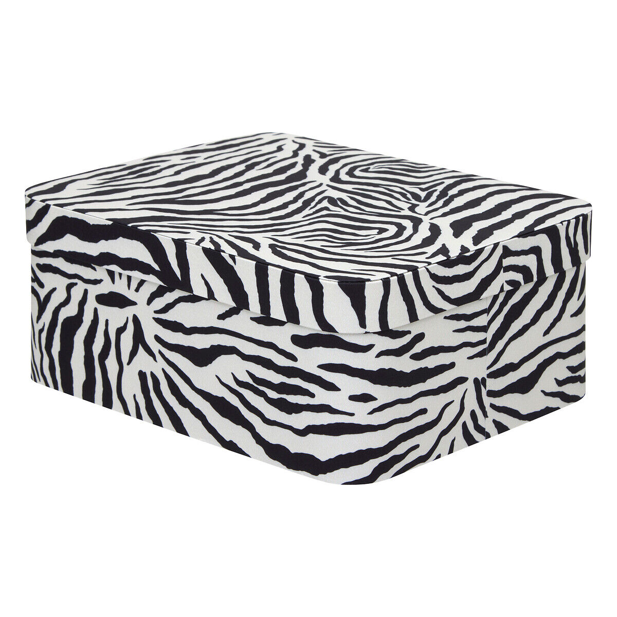 Caixa decorativa zebra 30x39,5cm