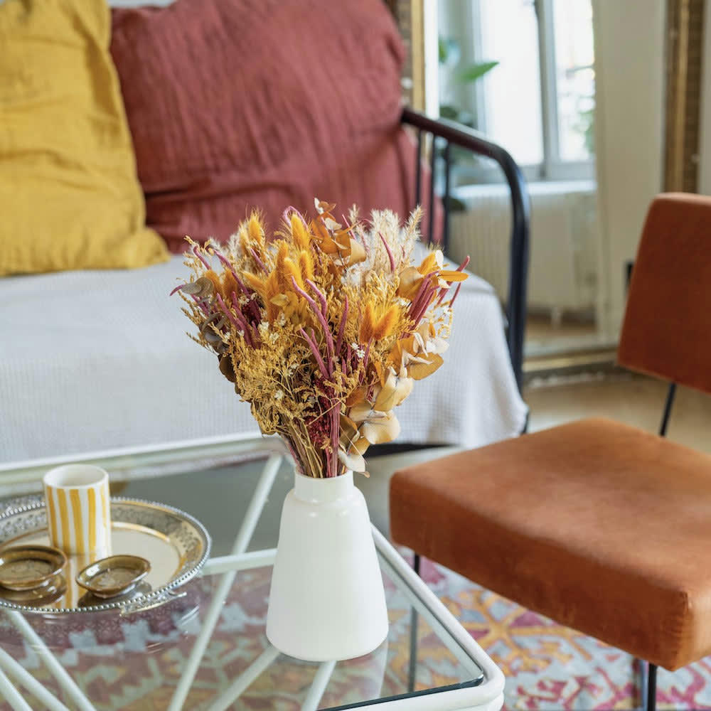 - Bouquet fleurs séchées Lucien M