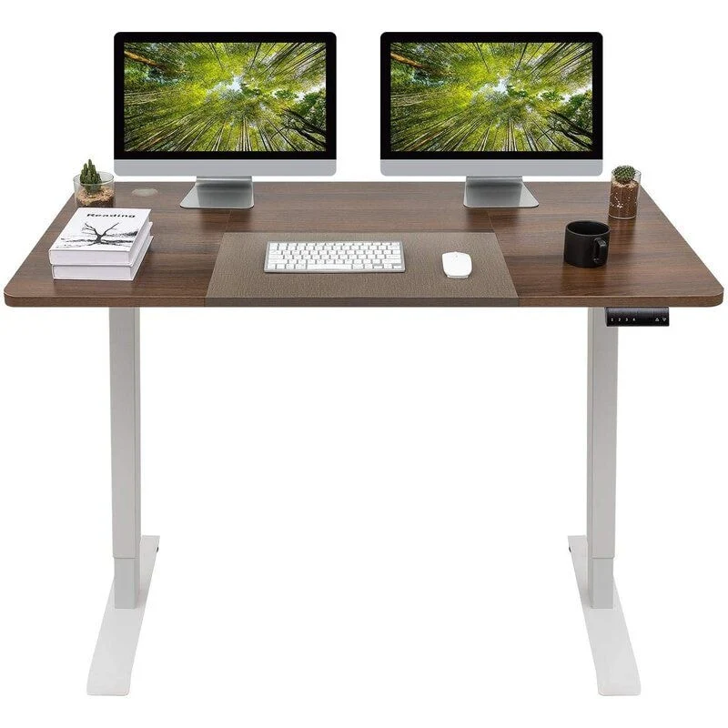 Homall Electric Height Adjustable Standing Desk 55inch Office Desk