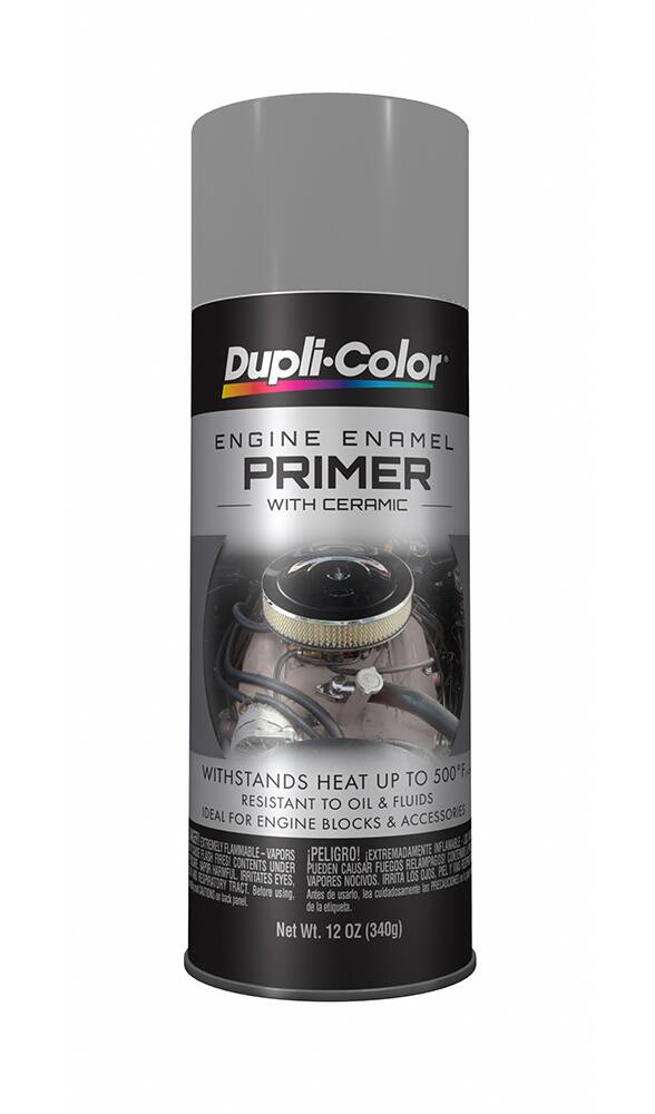 Dupli-Color Engine Enamel with Ceramic Primer, Grey