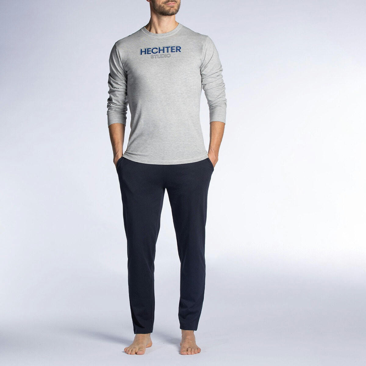 Pyjama long avec logo