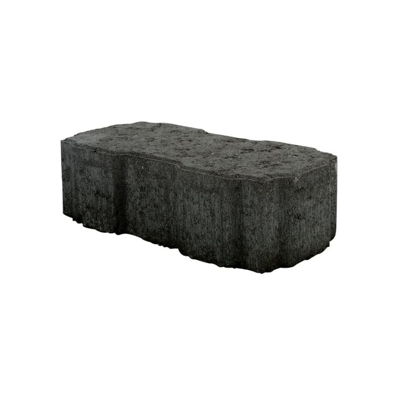 Palette 440 Pavés perméables à l'eau en béton noir 22 x 11 x 6 cm COBO GARDEN