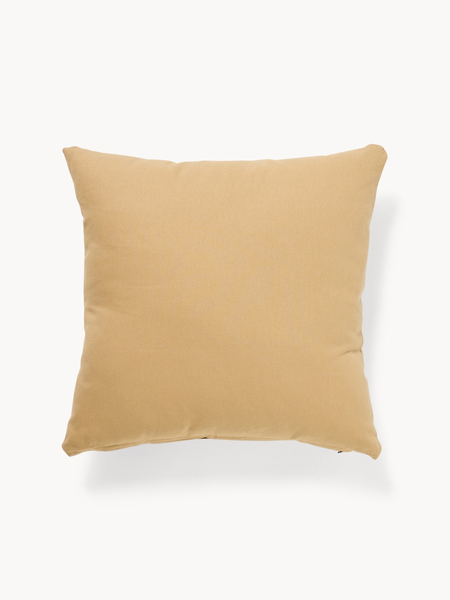 Cuscino 45x45 in cotone con ricamo a catenella