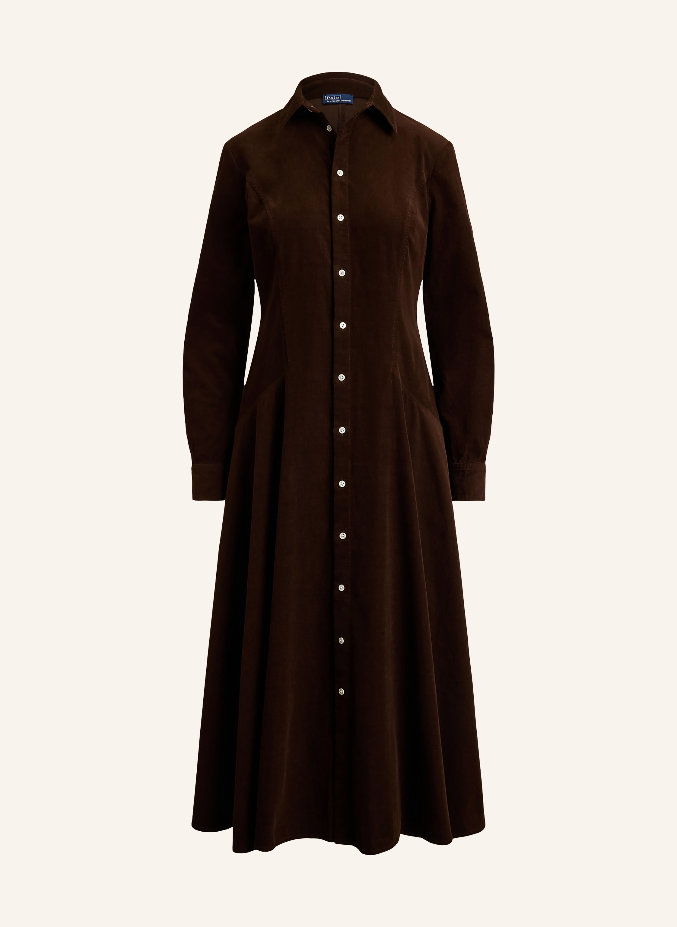 POLO RALPH LAUREN Hemdblusenkleid aus Cord