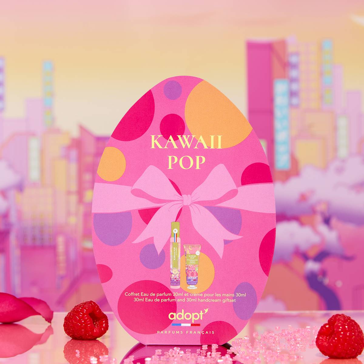 Kawaii PopCoffret eau de parfum 30 ml   crème mains 30 ml