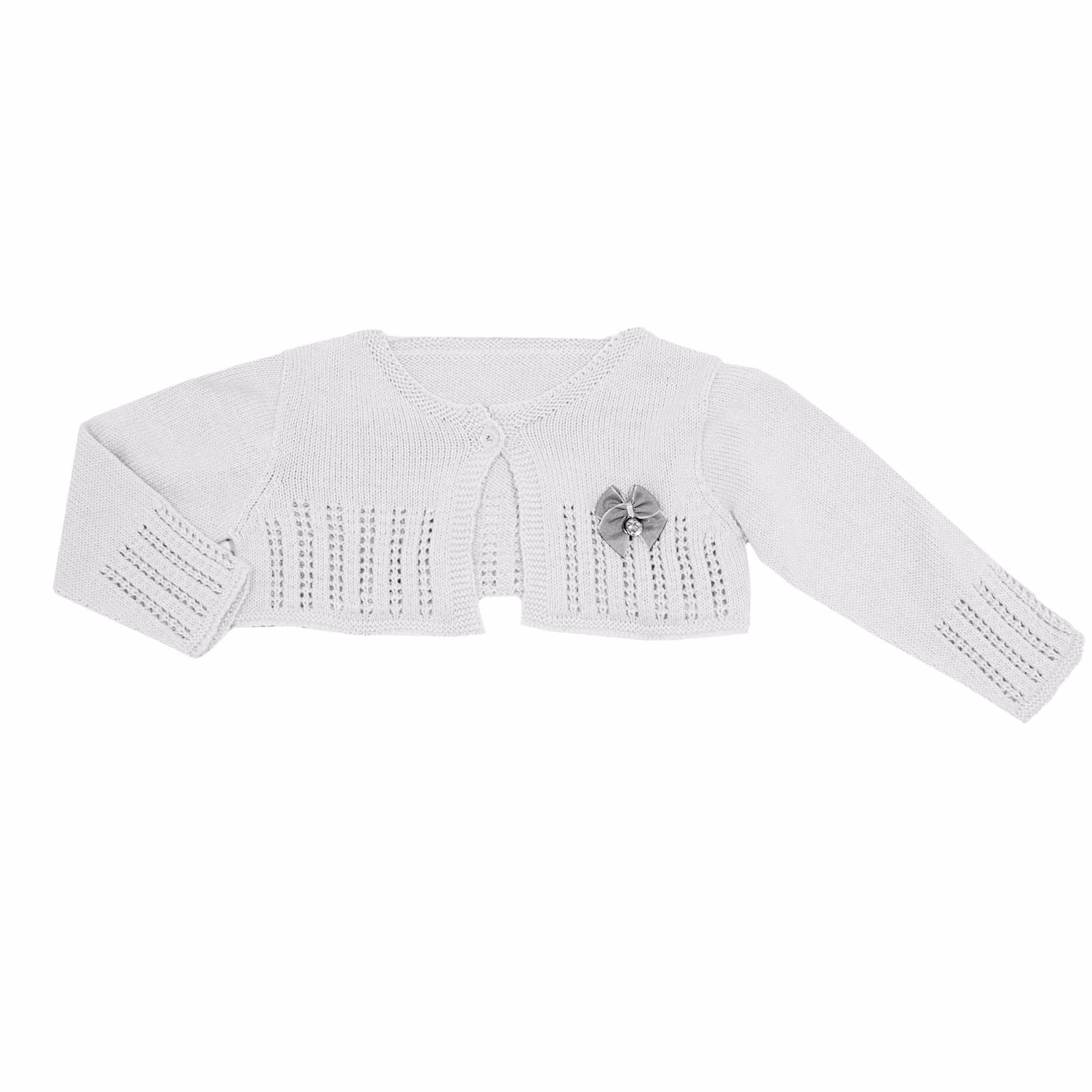 Bolero de tricot Star Gris