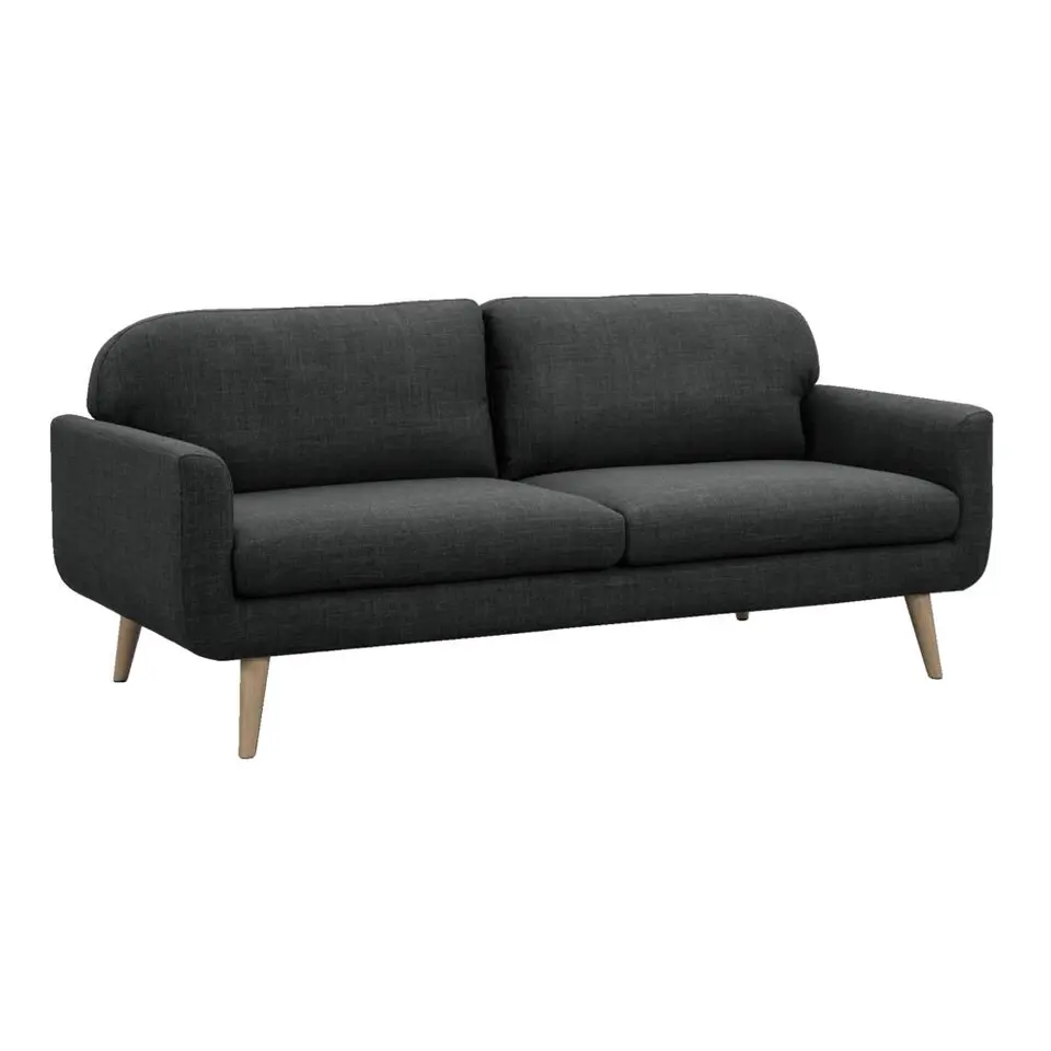 Bank Lilly 3-zits - antraciet