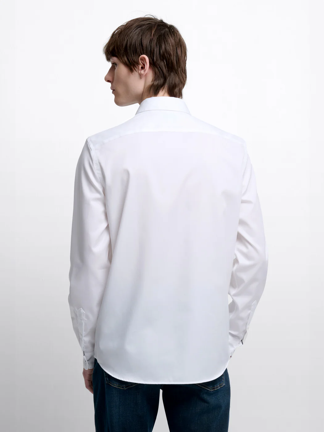 Chemise slim repassage facile