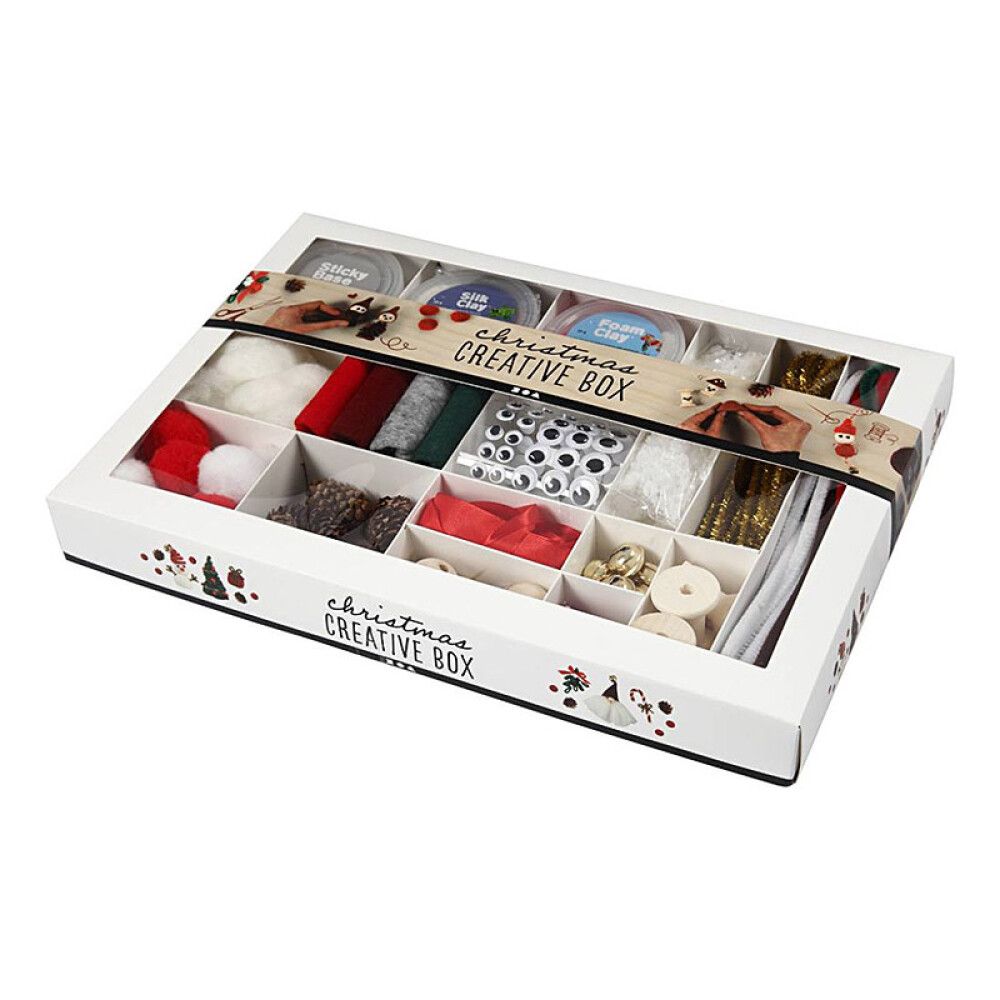 HOBBYSETT CREATIV COMPANY KREATIV TRADISJONELL JUL ULIKE MATERIALER