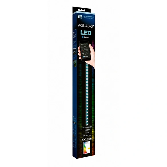 Aquarienbeleuchtung »AquaSky LED«, BxH: 9,5 x 2,5 cm, 27 W, mehrfarbig