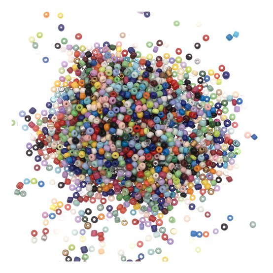 Mixed Round Beads 50g