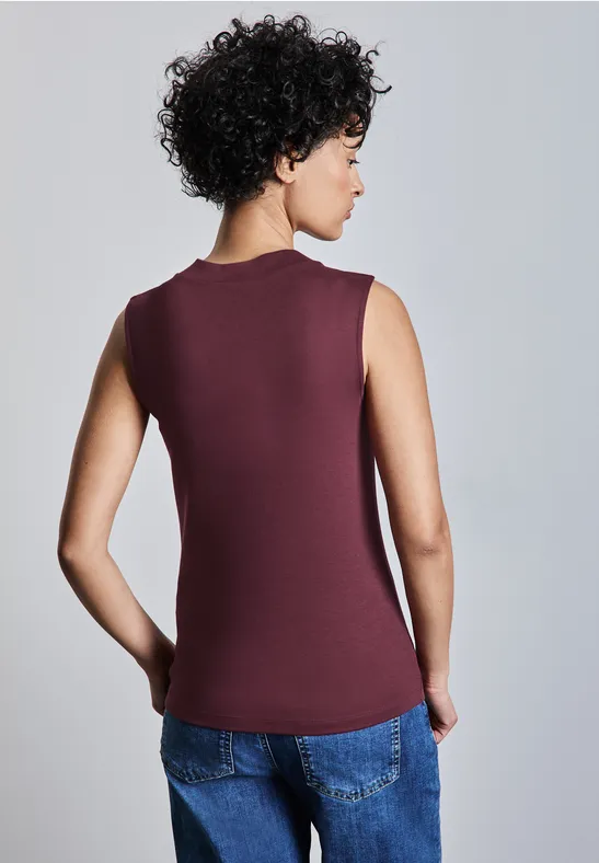 Basic Top mit Turtleneck