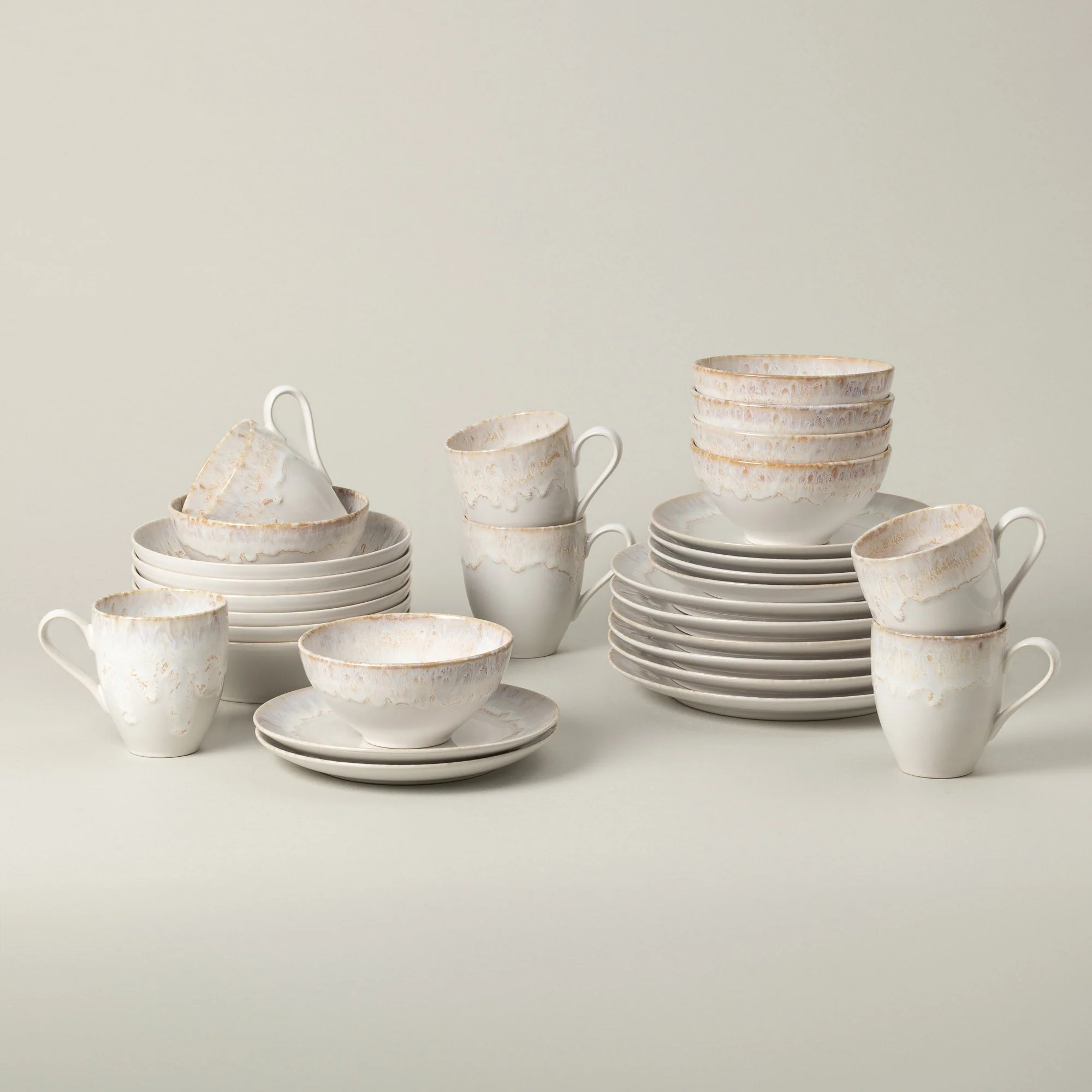 30-Piece Dinnerware Set with Mug Taormina, Casafina by COSTA NOVA