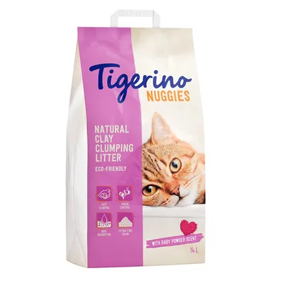 Tigerino Nuggies Cat Litter – Baby Powder Scent