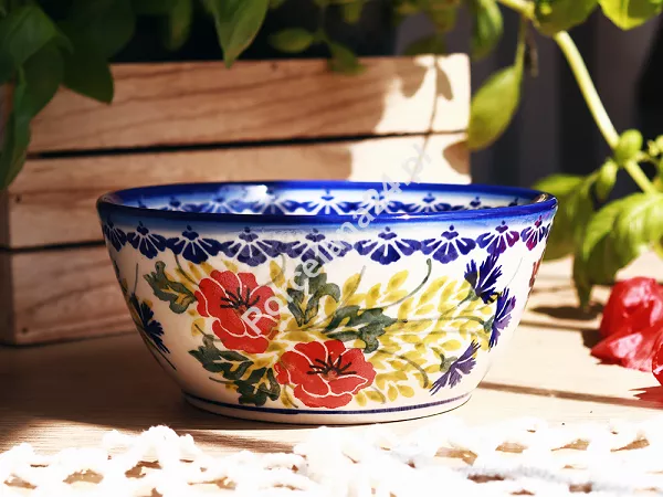 Salaterka 15 cm Bolesławiec - Maki Smolińskiej gat. I