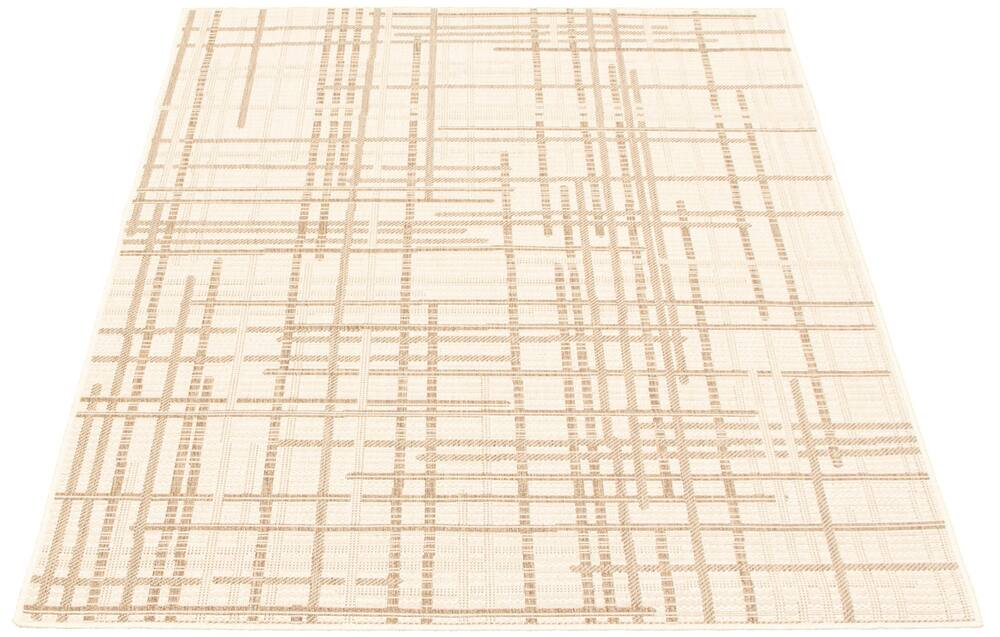 ECARPET Sisal Burburry Indoor/Outdoor Area Rug, Champagne/Taupe, Assorted Sizes