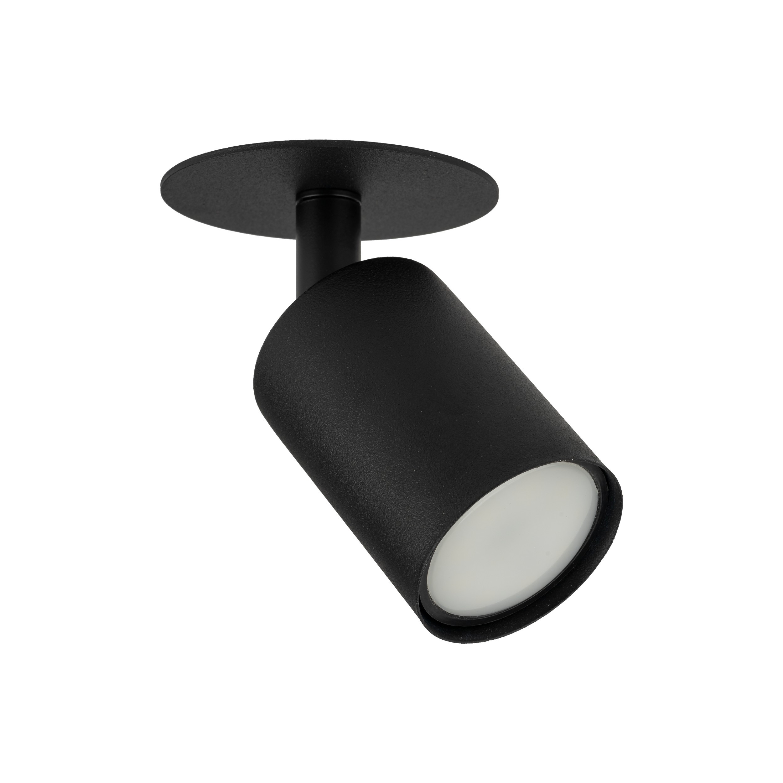 Nex black 1xgu10 kinkiet podtynkowy