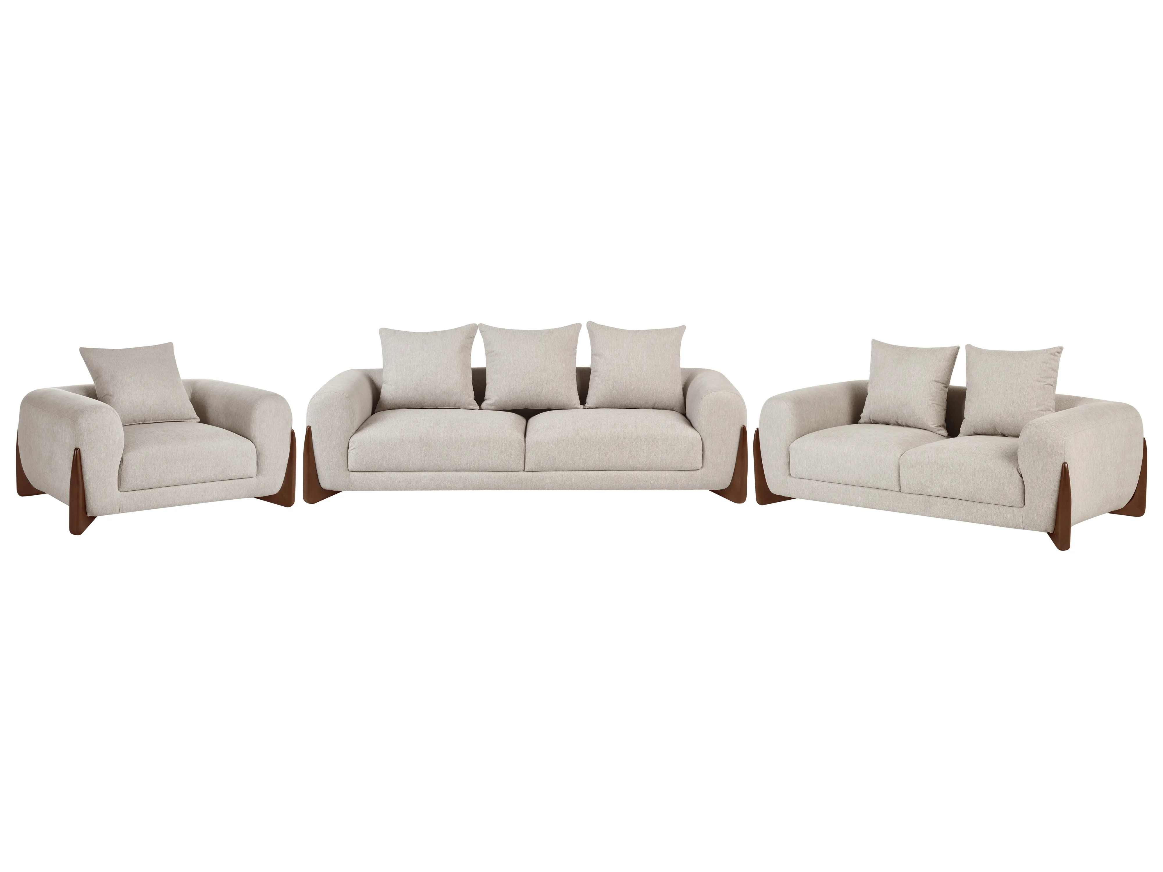 Armchair VINLIDEN Taupe