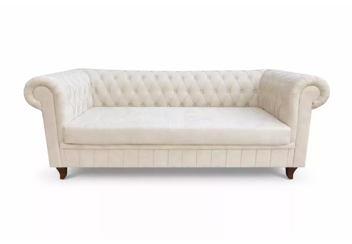 Nowoczesna kanapa pikowana Chesterfield Asti