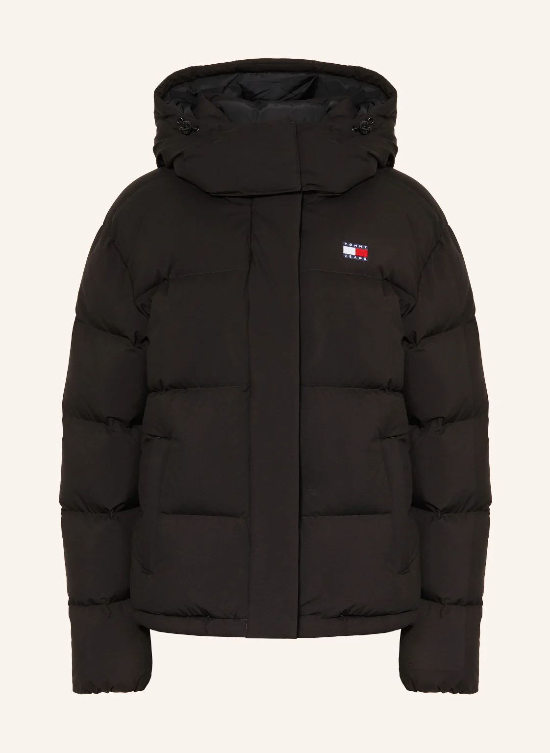 TOMMY JEANS Daunenjacke mit abnehmbarer Kapuze