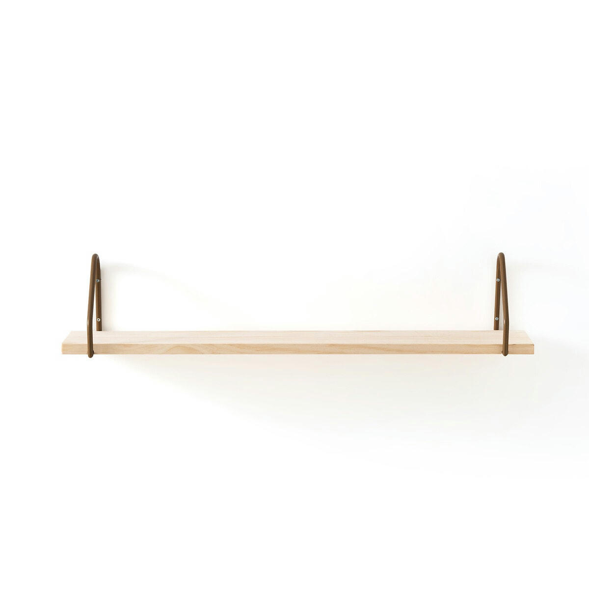 Etagère murale bois et métal L80 cm, Vinto