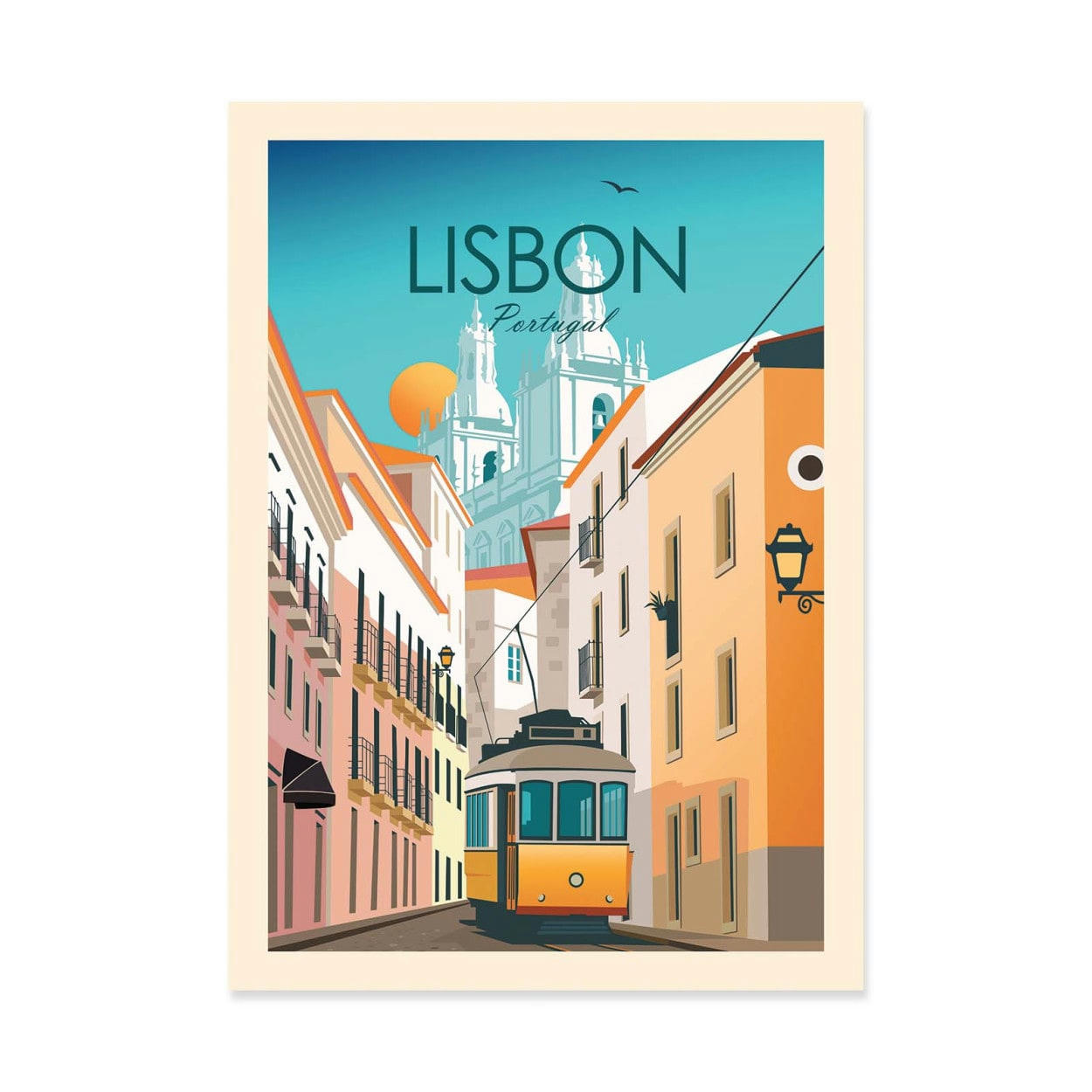 STUDIO INCEPTION - LISBON PORTUGAL - STUDIO INCEPTION - Affiche d'art 30 x 40 cm