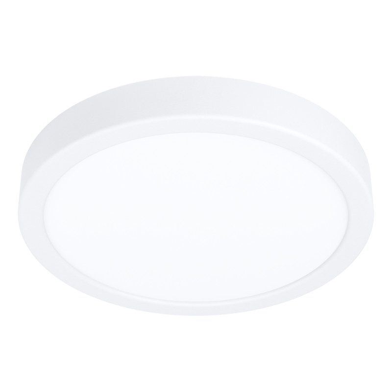 Plafonnier LED Fueva 5 blanc avec détecteur de mouvement Ø 21 cm blanc chaud 2000 lm 17 W EGLO
