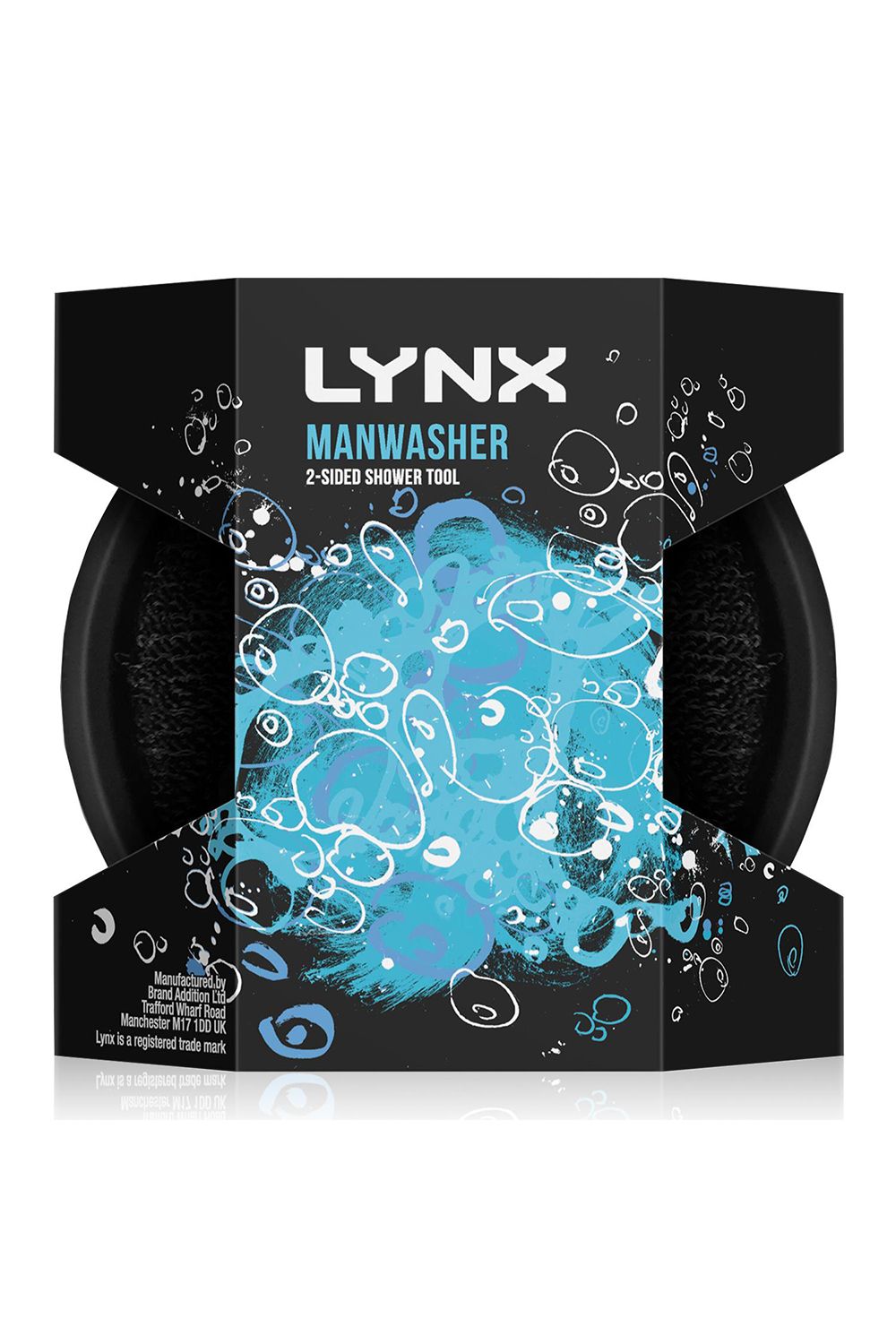 Lynx Manwasher 2-Sided 'Shower Tool' For A Better Clean, 6 Pack