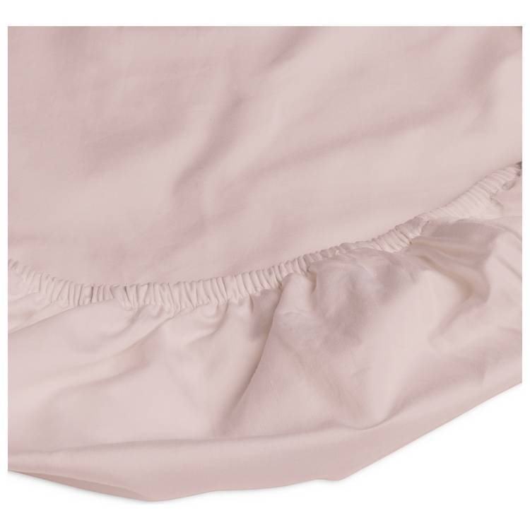 Habitat Egyptian Cotton 400TC Blush Fitted Sheet - Double