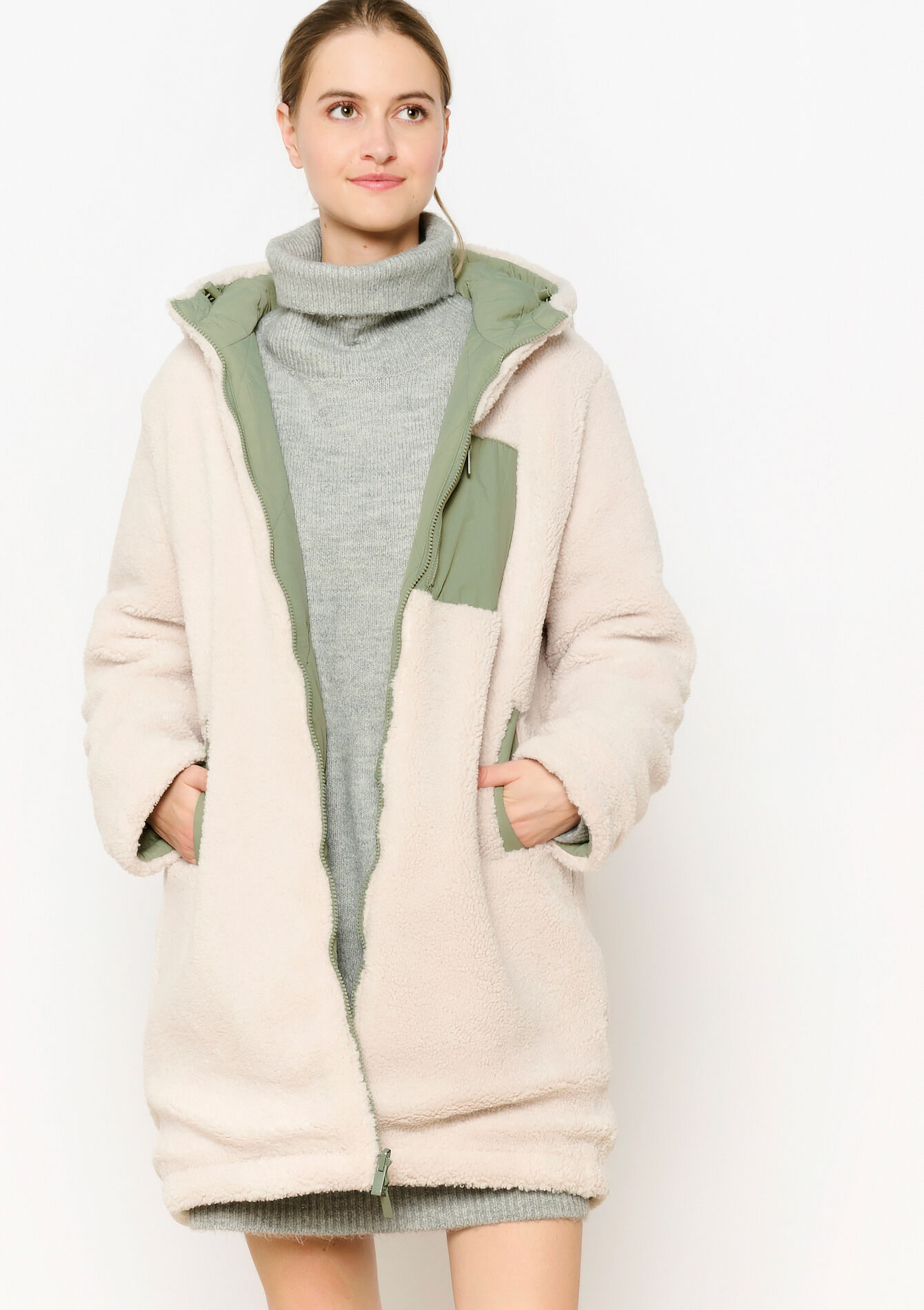 Omkeerbare gewatteerde jas