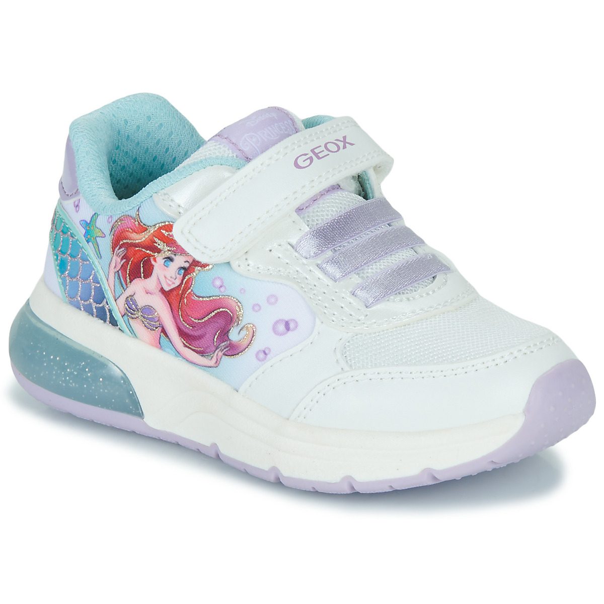 Geox - J SPACECLUB GIRL - White / Watersea