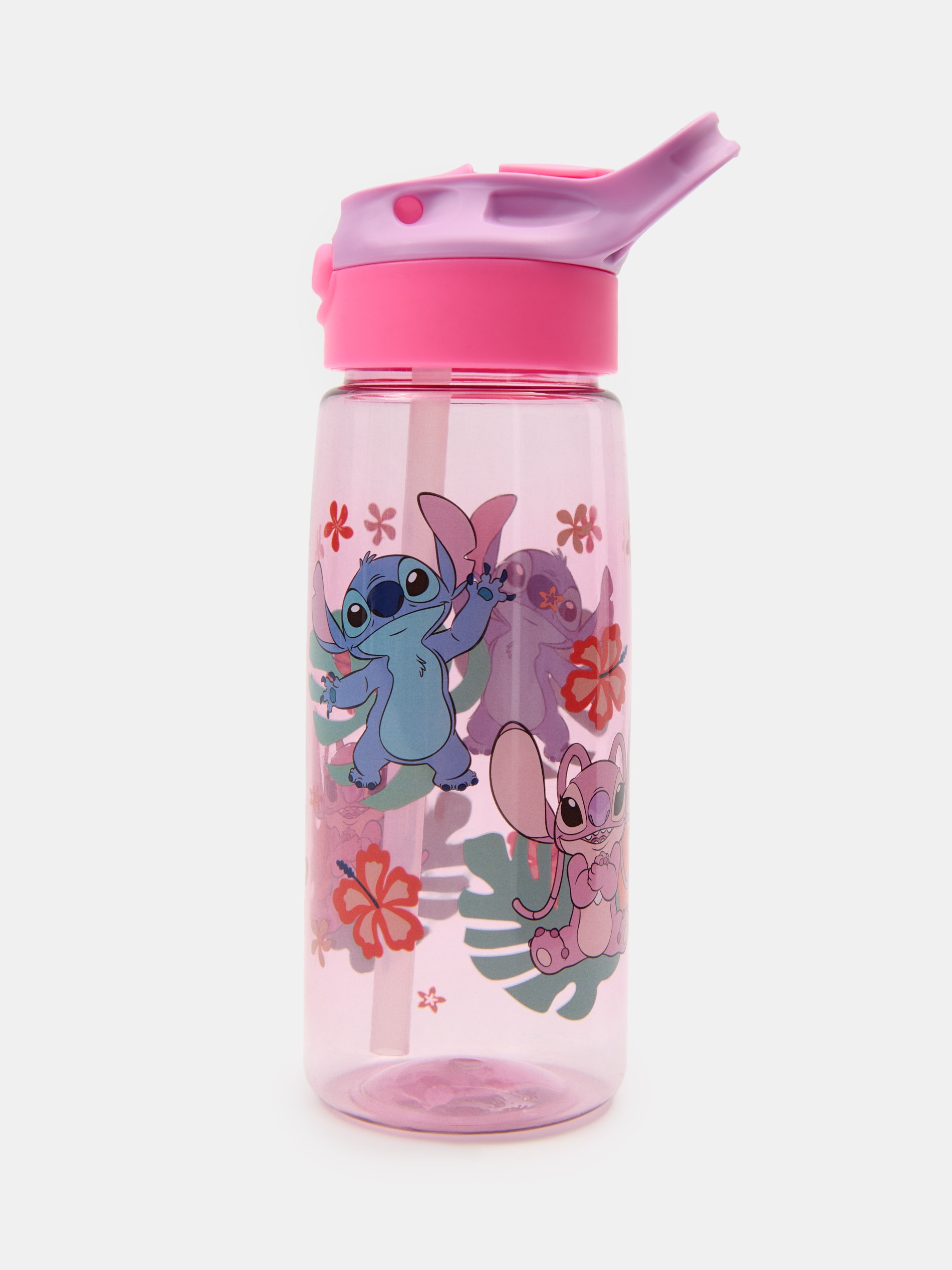 Bidon z uchwytem i słomką Lilo & Stitch