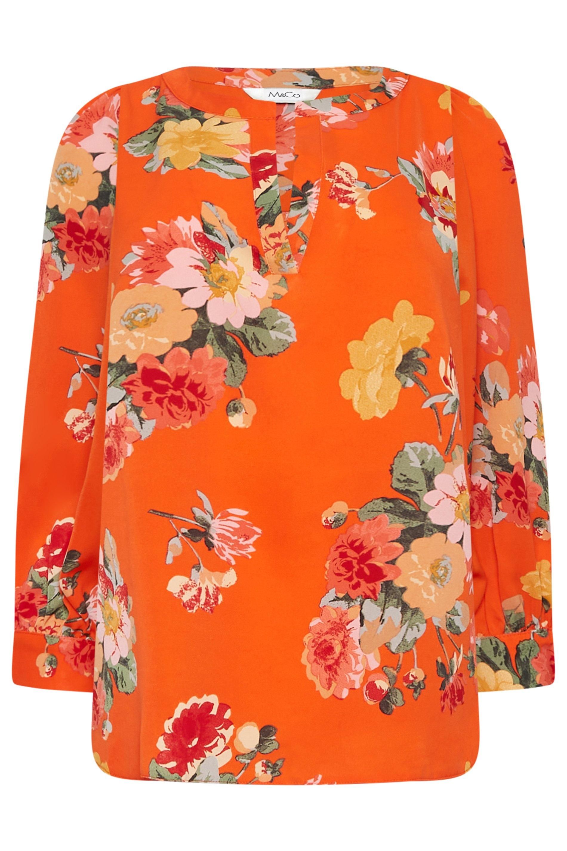M&Co 3/4 Sleeve Blouse
