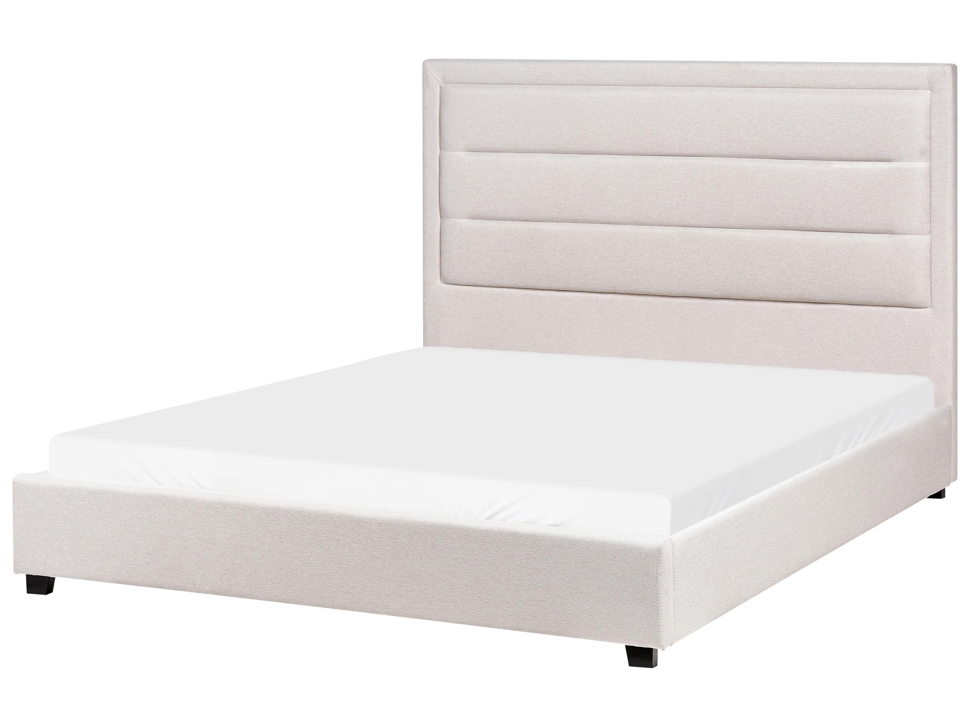 Bed Fabric ROUEN 140 x 200 cm (EU Double) Light Beige