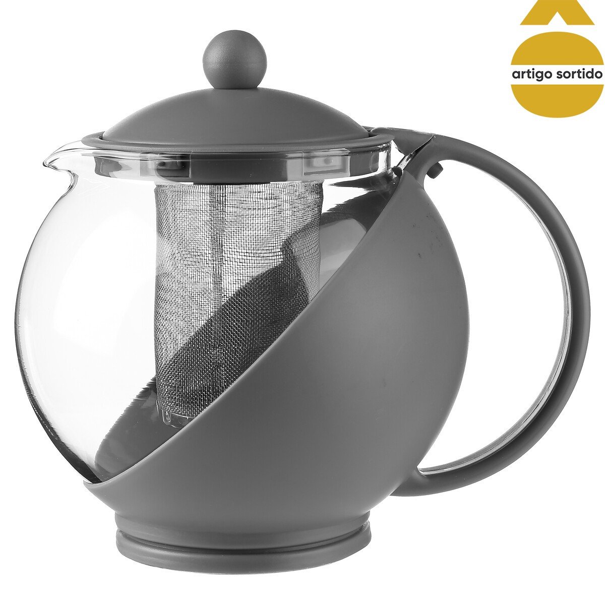 Chaleira de vidro 1,25l