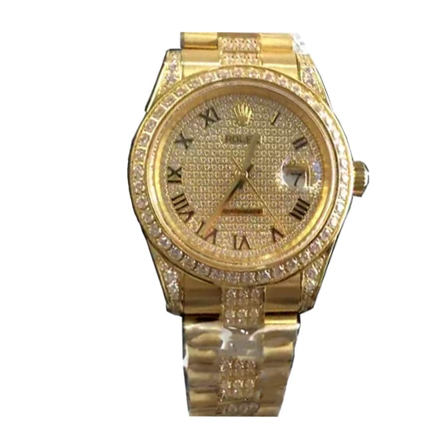 Rolex Day-Date “Iced Out” Perfect Super Clone
