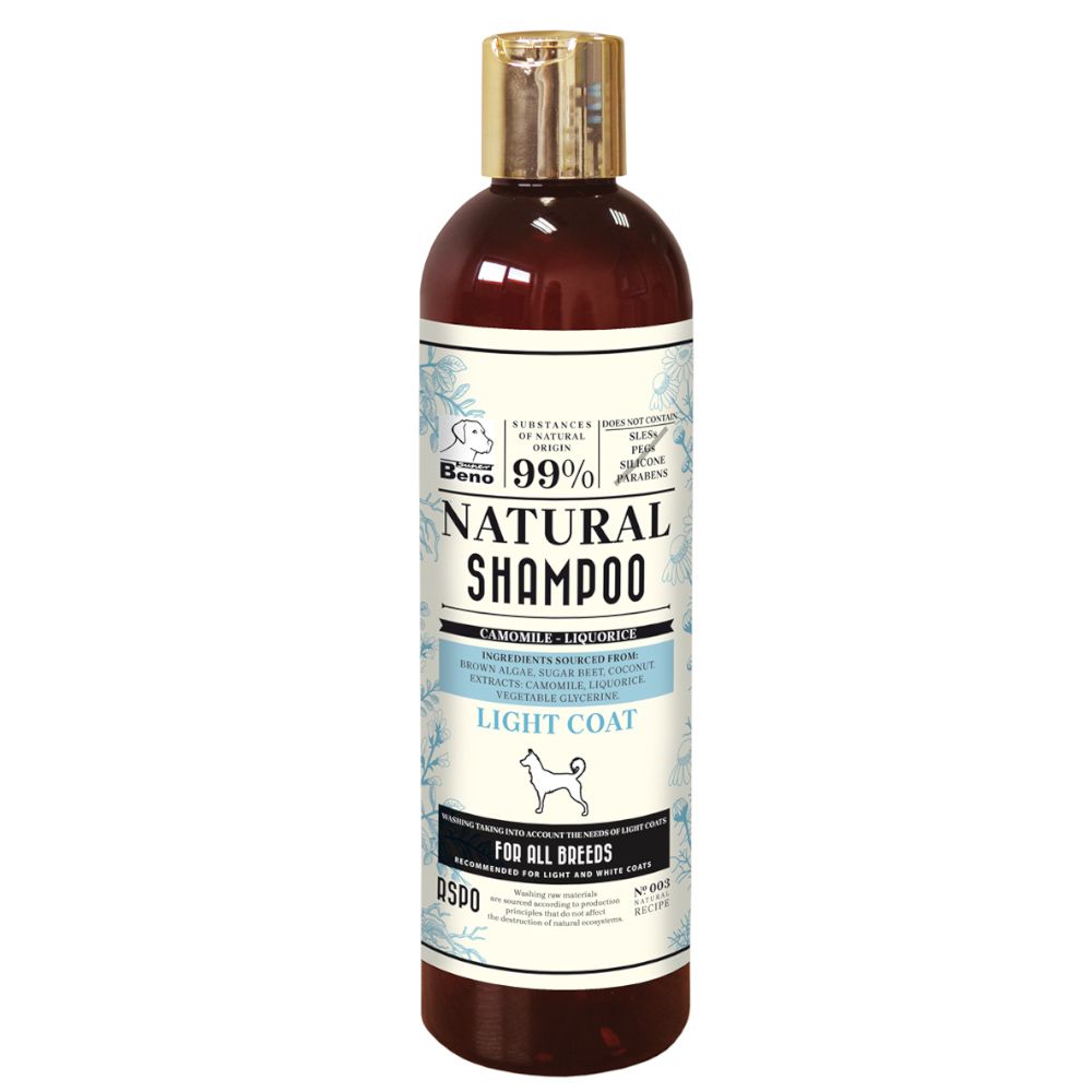 Super Beno Natural shampoo for light fur