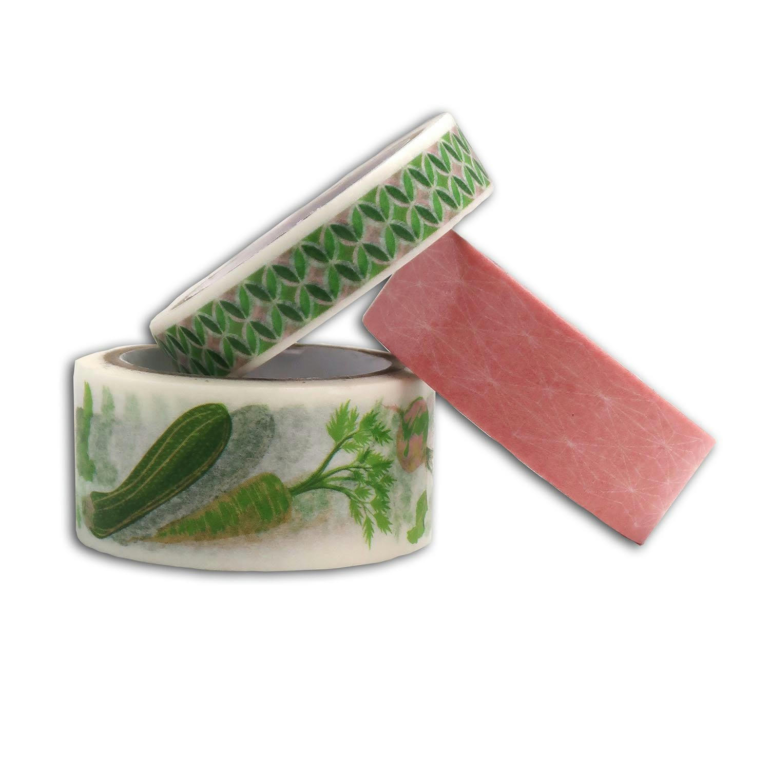 - Masking tape motif floral