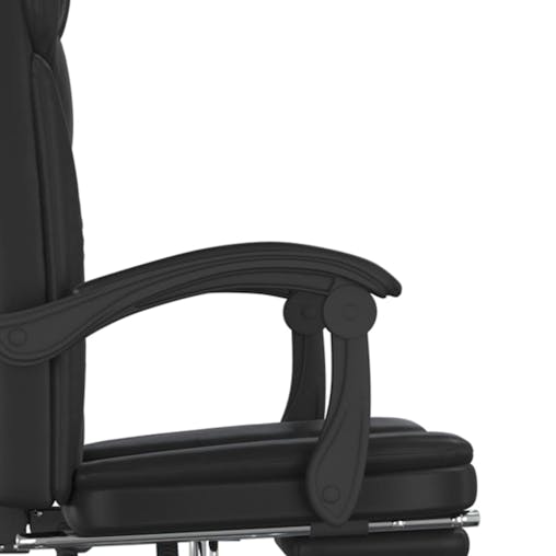 NNEVL Reclining Office Chair Black Faux Leather