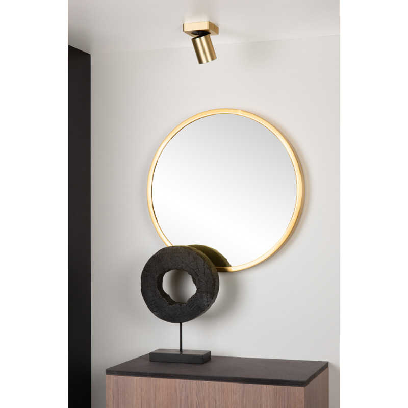 Spot LED Nigel doré dimmable GU10 5 W LUCIDE
