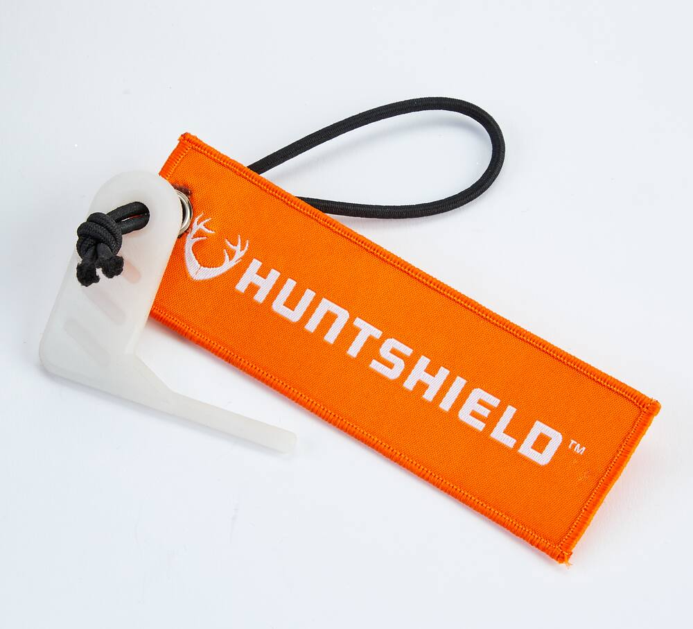 Huntshield Hunting Gun Safety Chamber Flag, Orange, 10-pk